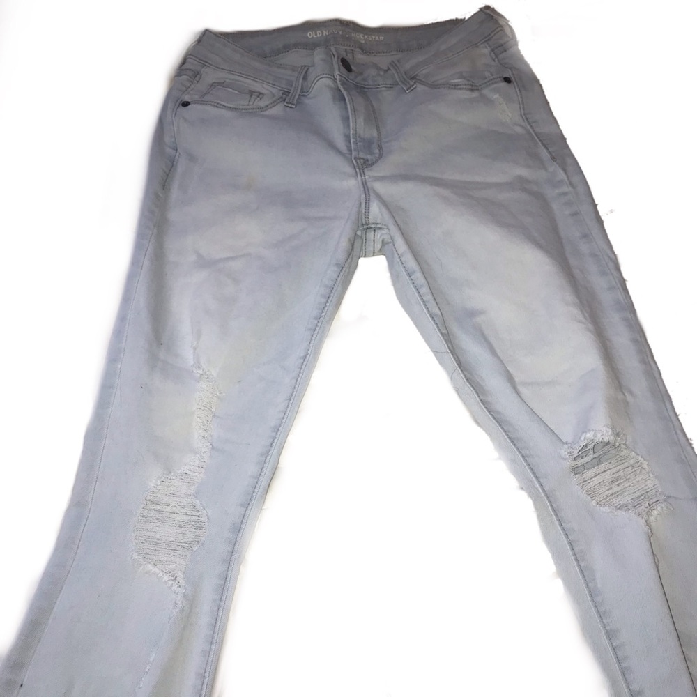 distressed jeans - Picture 3 of 5